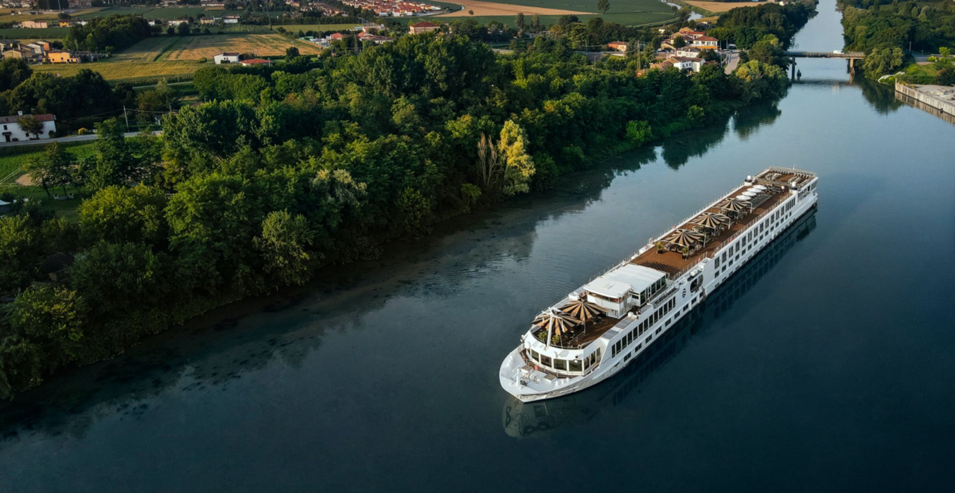 A photo of the S.S. La Venezia cruise ship